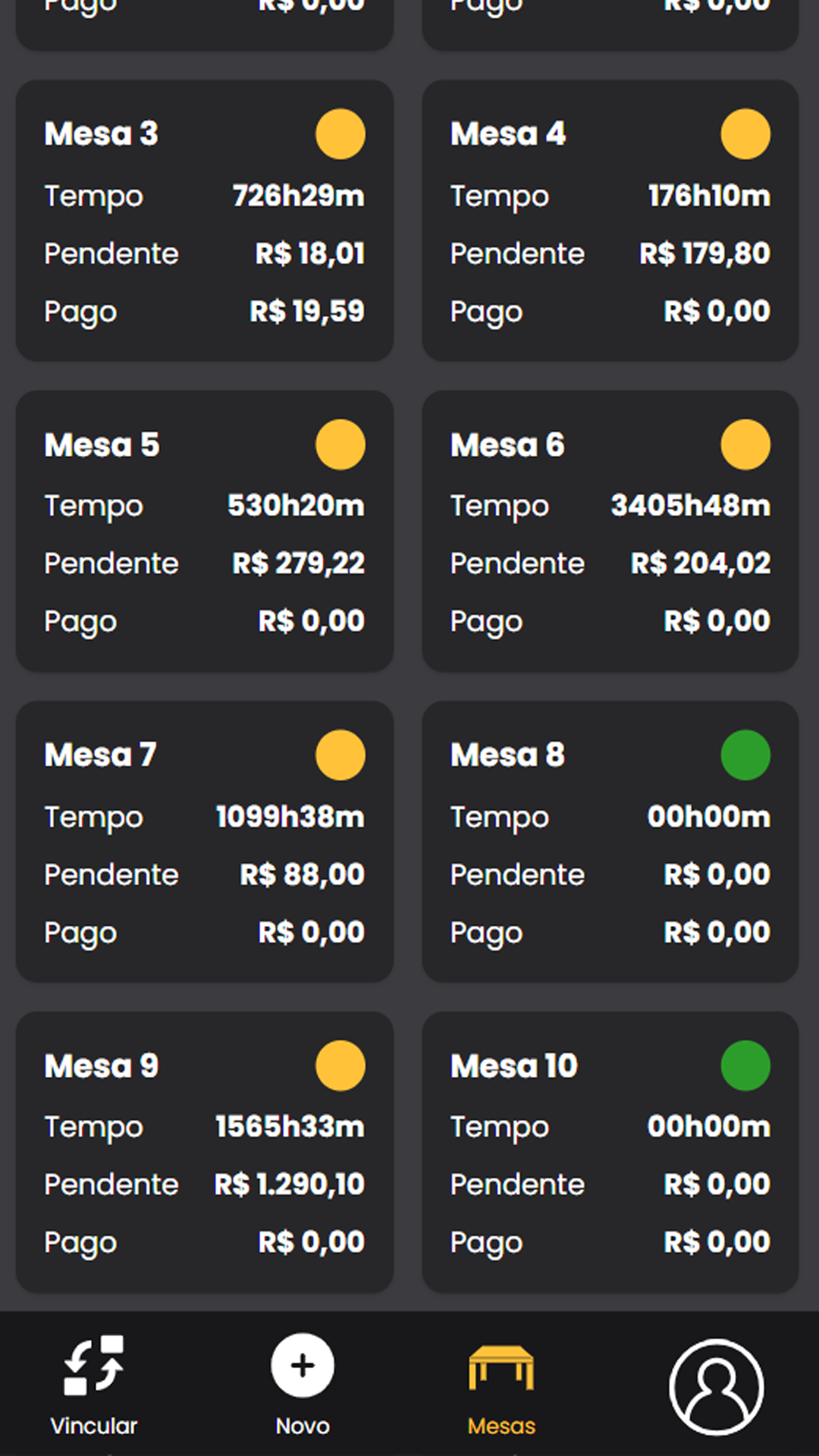 App do Garçom